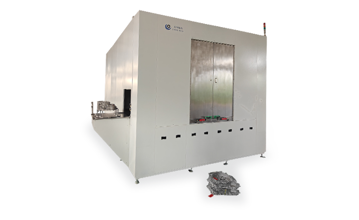 高压机器人去毛刺清洗机