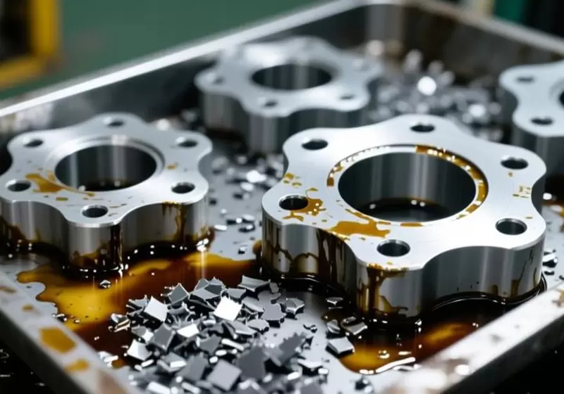 产品清洗前后对比