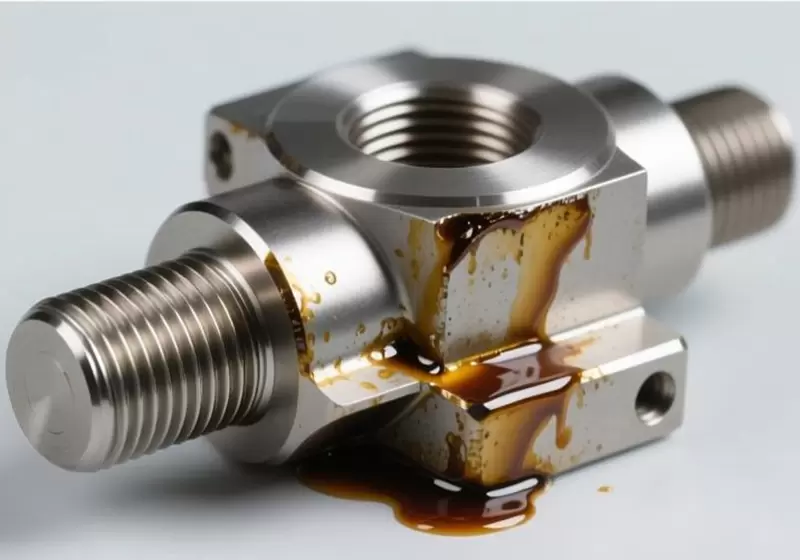 产品清洗前后对比