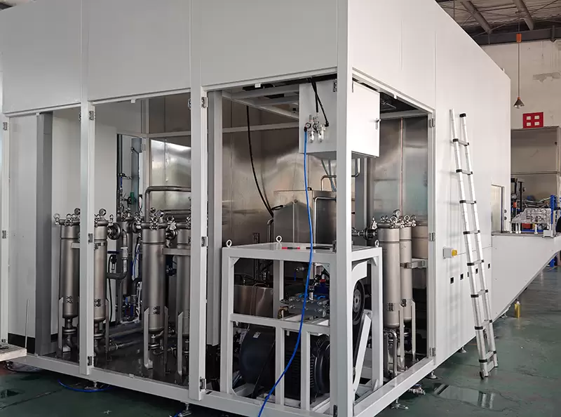 高压机器人去毛刺清洗机