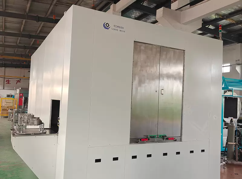 高压机器人去毛刺清洗机