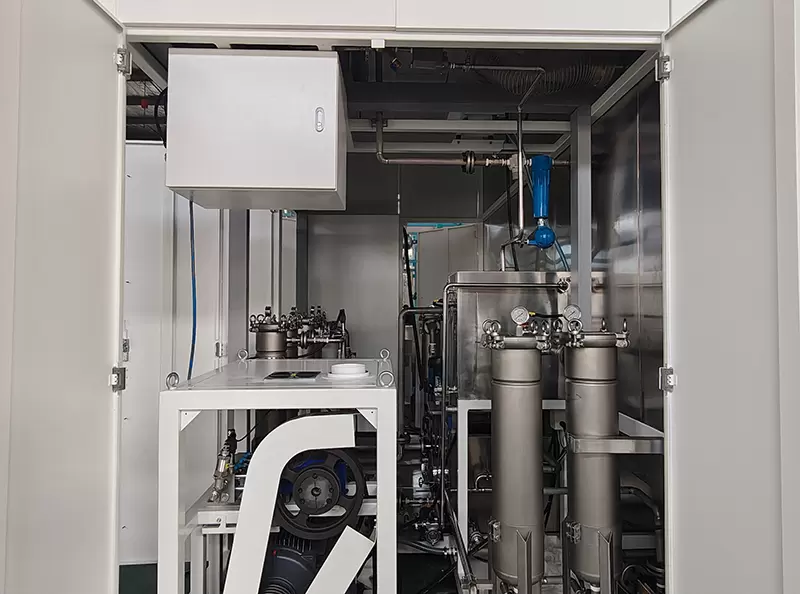 高压机器人去毛刺清洗机