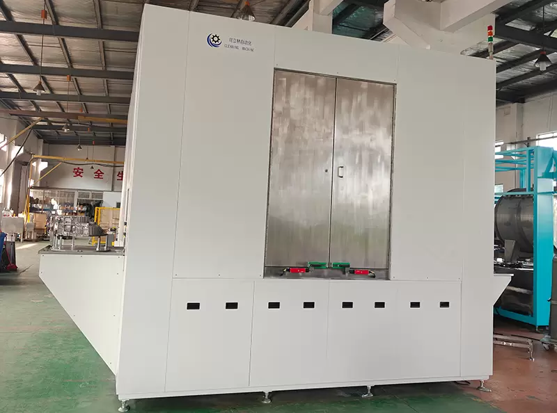 高压机器人去毛刺清洗机